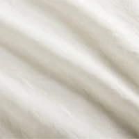 Aire Natural EUROPEAN FLAX ™-Certified Linen Pampas Ivory Full/Queen Duvet Cover