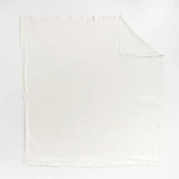Aire Natural EUROPEAN FLAX ™-Certified Linen Pampas Ivory Full/Queen Duvet Cover