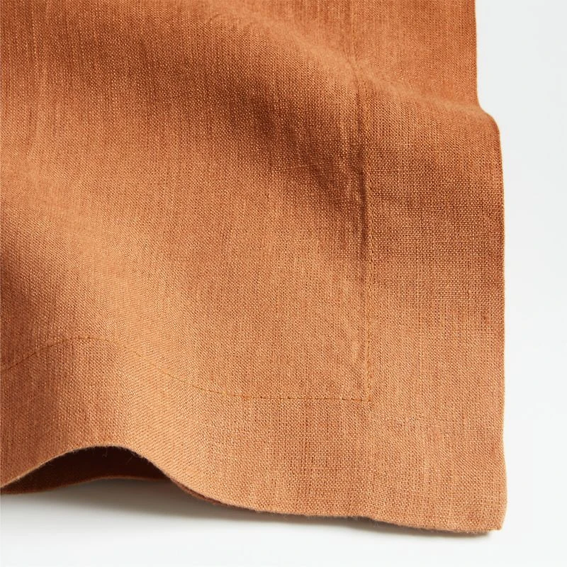 Marin Almond Brown EUROPEAN FLAX ™-Certified Linen Napkin