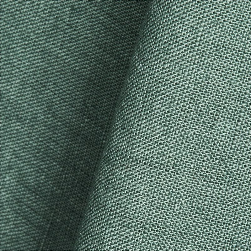 Marin Pine Green Oversized EUROPEAN FLAX ™-Certified Linen Tablecloth