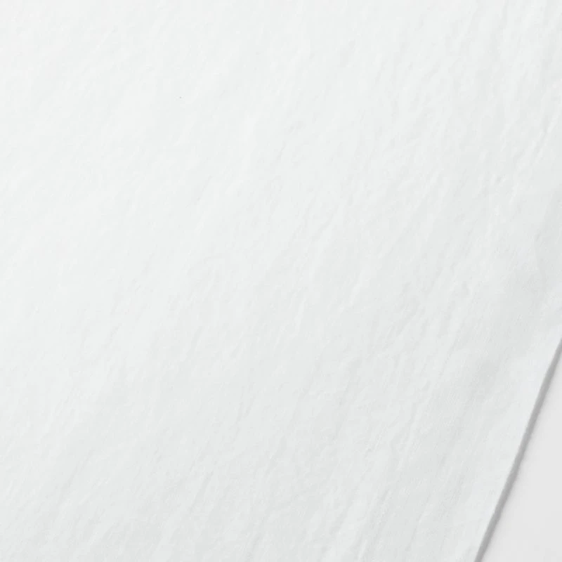 Marin 120" White EUROPEAN FLAX ™-Certified Linen Table Runner