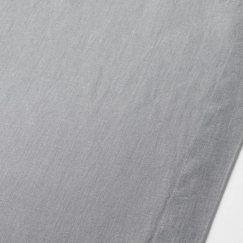 Marin 120" Metal Grey EUROPEAN FLAX ™-Certified Linen Table Runner