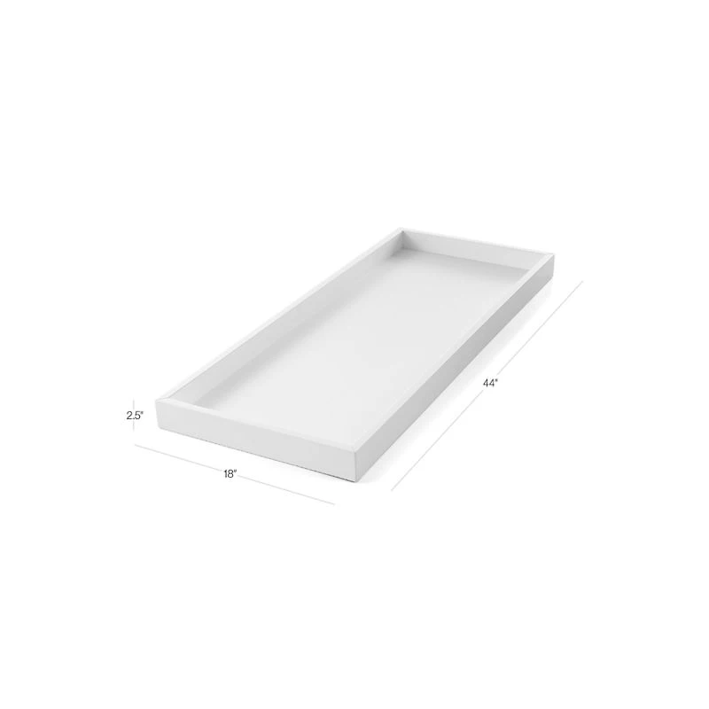 Ever Simple White Changing Table Topper