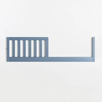 Ever Simple Slate Blue Wood Toddler Bed Rail