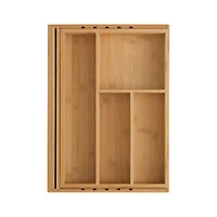 Expandable Bamboo Gadget Tray