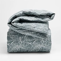 Explorer Animals Organic Cotton Kids Full/Queen Duvet Cover