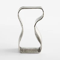 Expressionist Nickel Cast Aluminum 12" Drink Table