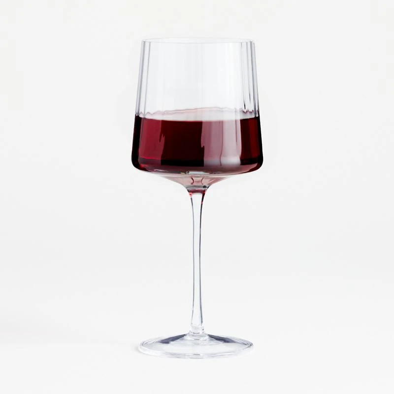 Ezra 12.85-Oz. Optic Red Wine Glass