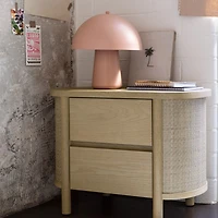 Set of 2 Canyon Natural Wood 2-Drawer Kids Nightstand by Leanne Ford