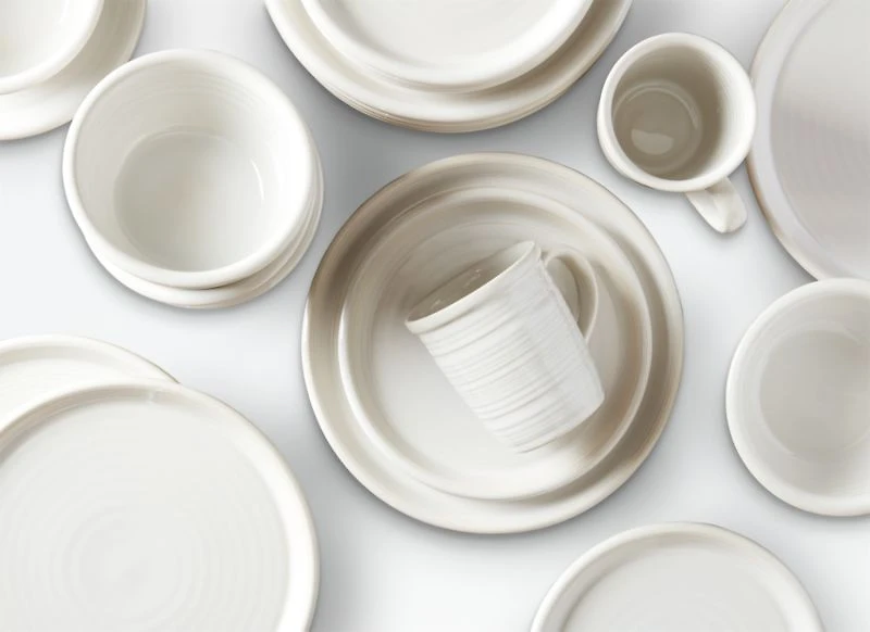 Farmhouse White Dinner Plate