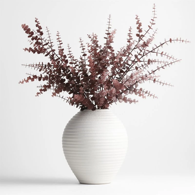 Faux Burgundy Eucalyptus Bundle