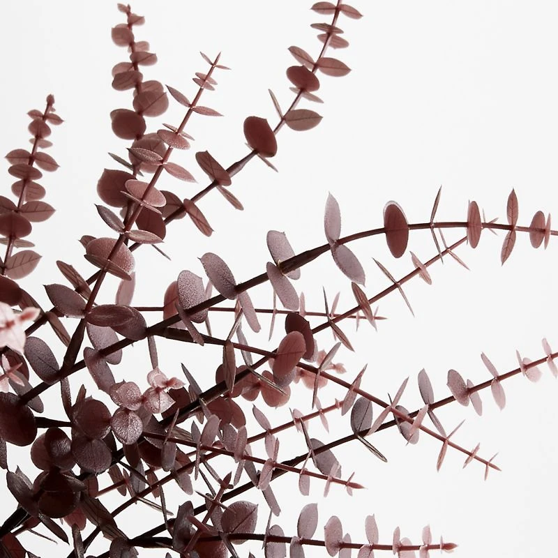Faux Burgundy Eucalyptus Bundle