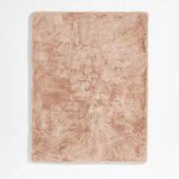 Brown Faux Fur Baby Stroller Blanket