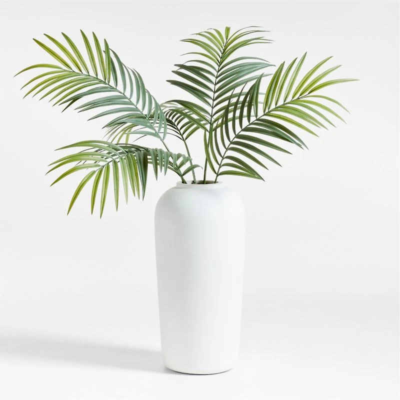 Faux Green Palm Leaf Stem 66"
