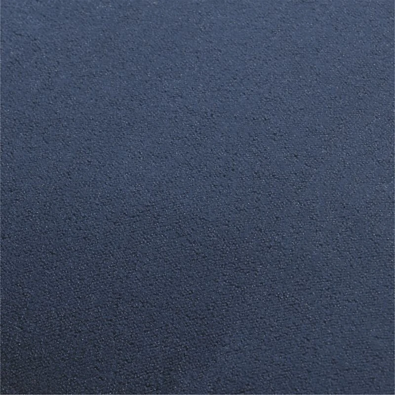 Faux Mohair Recycled 20"x20" Coy Blue Throw Pillow Cover