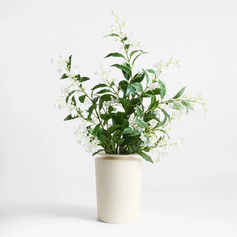 Faux White Cardamine Stem 49"