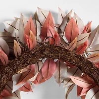 Faux Willow Eucalyptus Wreath 28"