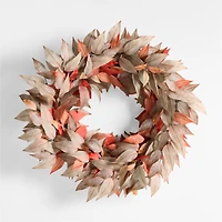 Faux Willow Eucalyptus Wreath 28"