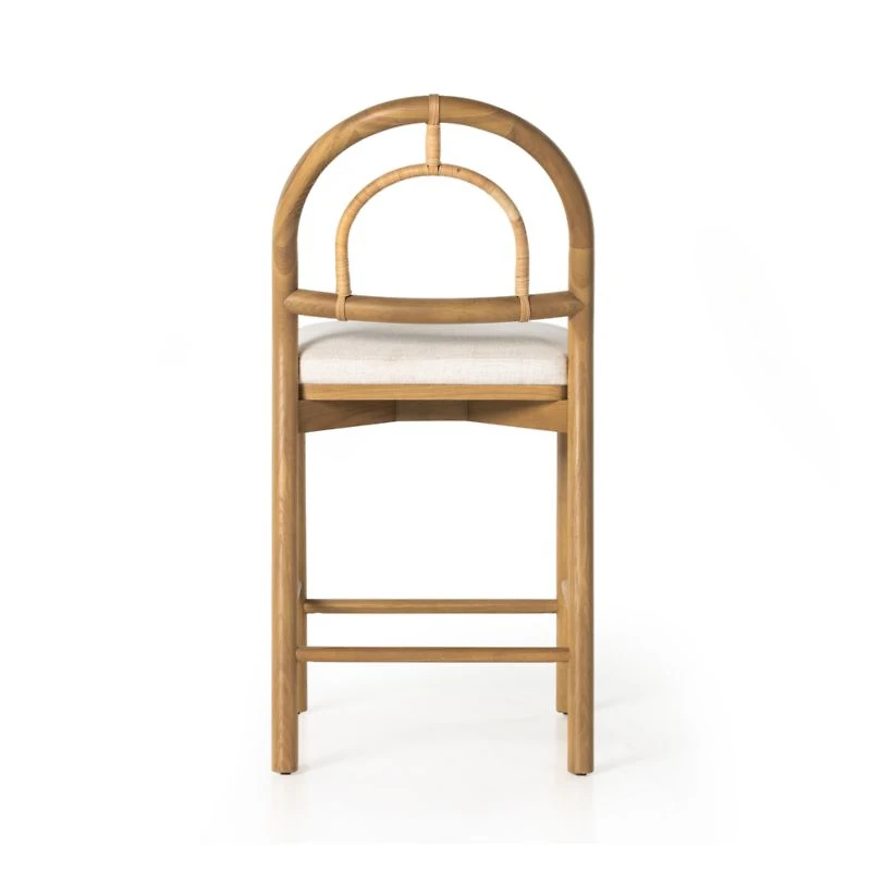 Feller Oak Wood Counter Stool