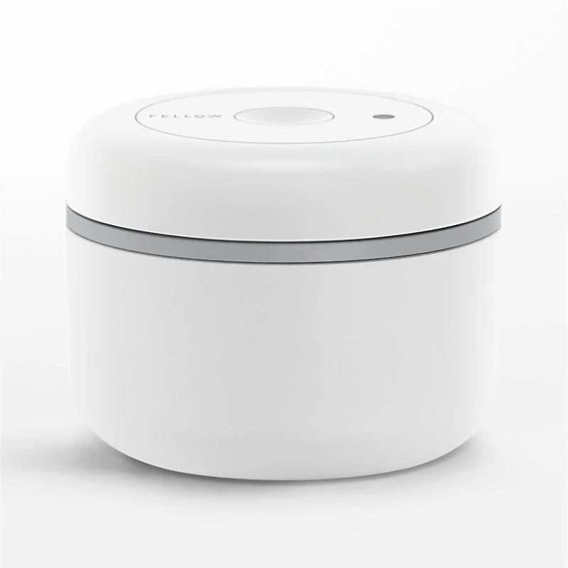 Fellow Atmos Small Matte White Vacuum Canister