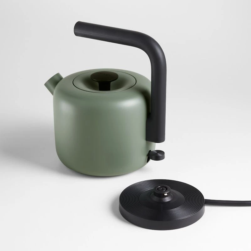 Fellow Clyde Electric Tea Kettle in Smoke Green