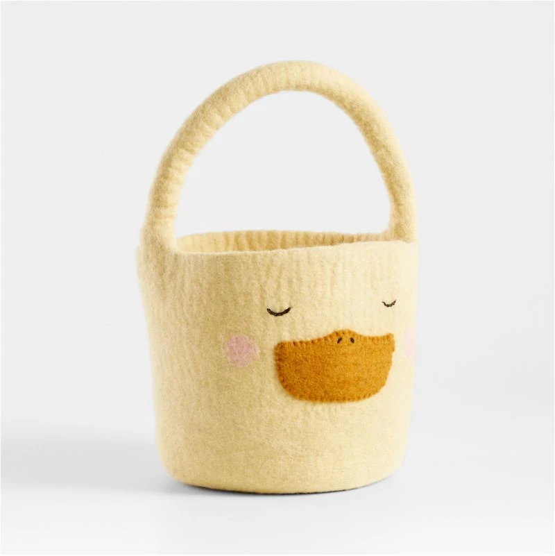 Felt Duck Easter Basket