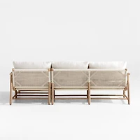 Fen -Piece Right-Arm Chaise Outdoor Sectional Sofa