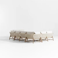 Fen 7-Piece U-Shaped Outdoor Sectional Sofa