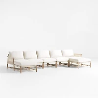 Fen Double Chaise Outdoor Sectional Sofa