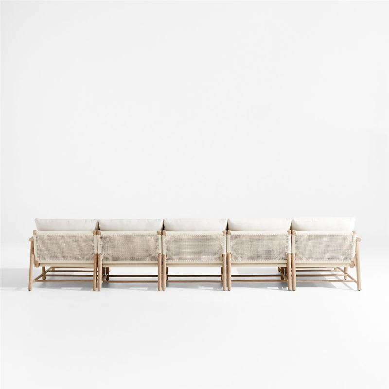 Fen Double Chaise Outdoor Sectional Sofa