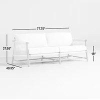 Fen 77" Outdoor Sofa