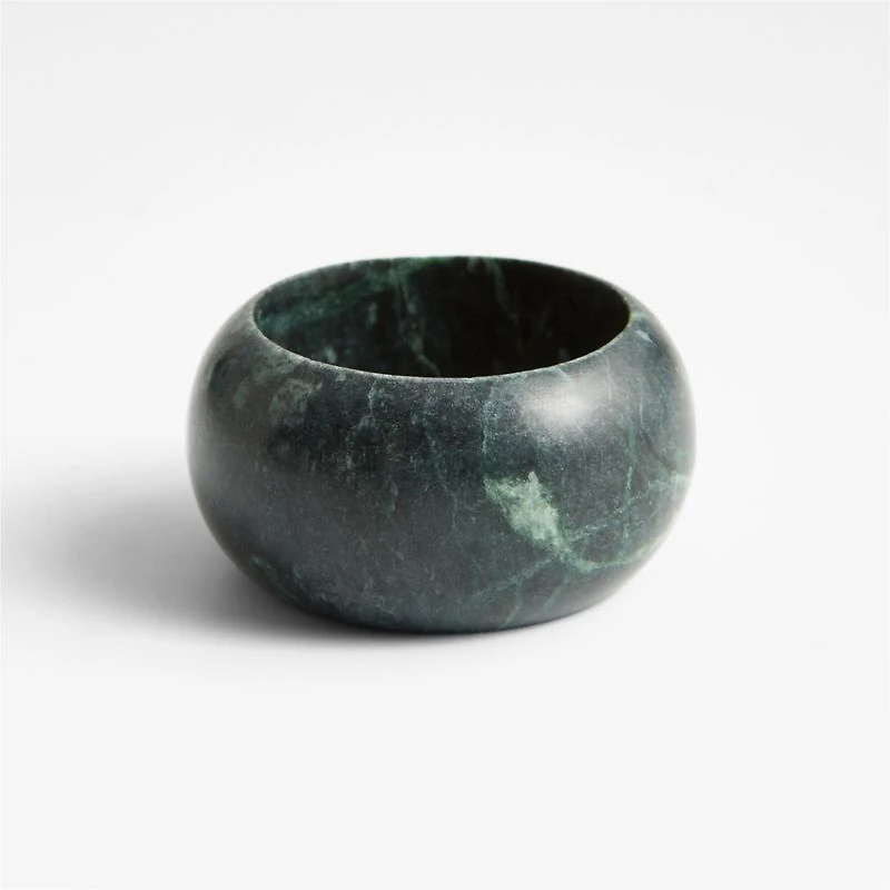 Fern Green Marble Napkin Ring