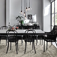 Vienna Matte Black Dining Chair