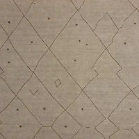 Fez Performance Hand-Tufted Charcoal Grey Area Rug 8'x10'