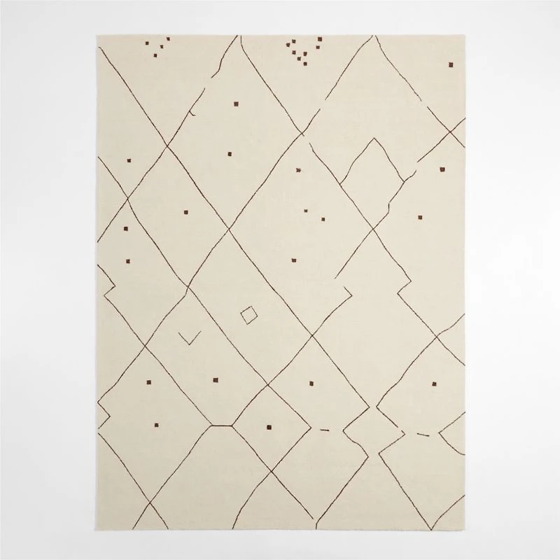 Fez Performance Hand-Tufted Sand Brown Area Rug 9'x12'