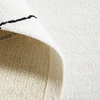Fez Performance Hand-Tufted White Area Rug 8'x10'