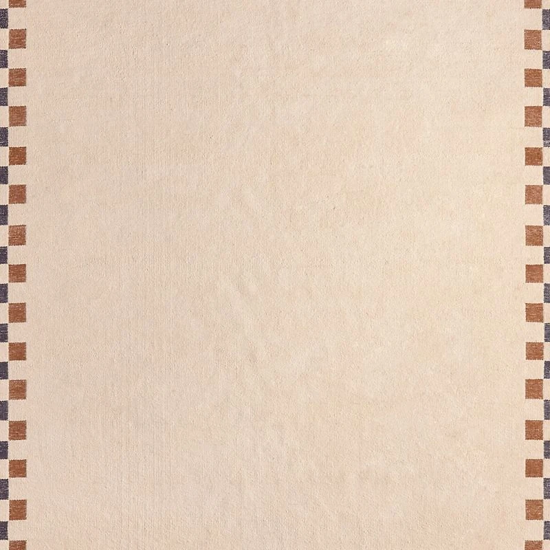 Finish Line Brulee Brown Kids Area Rug 8'x10'