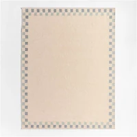 Finish Line Smoke Blue Kids Area Rug 8'x10'
