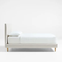 Finn Natural Upholstered Kids Full Bed
