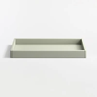Finn Sage Green Wood Baby Changing Table Topper