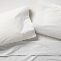 Cozysoft Organic Flannel Grey Stripe Twin/Twin XL Bed Sheet Set