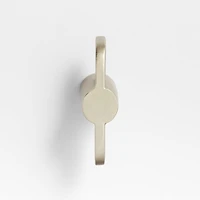 Flat Bar Brushed Brass Cabinet Knob