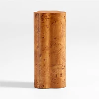 Fleur Tall Burl Wood Drink Table