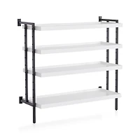 Flex Modular 36" 4-Shelf Half Bookcase