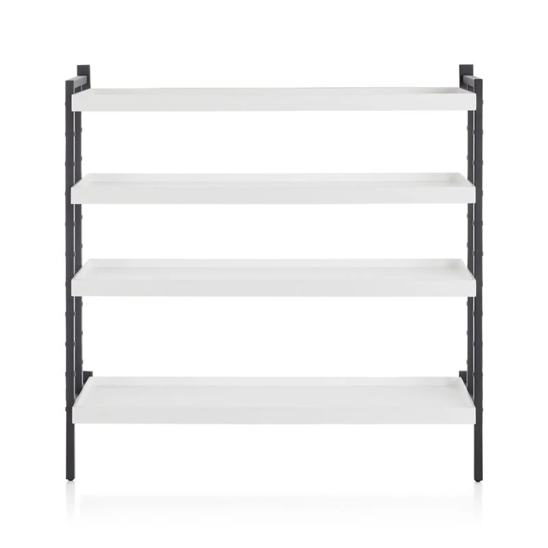 Flex Modular 36" 4-Shelf Half Bookcase