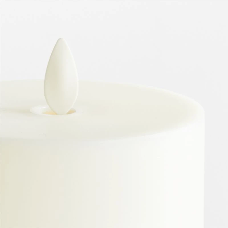 Flicker Outdoor Flameless Pillar Candle 3"x6"