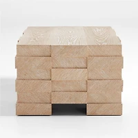Flitch Rectangular Wood Storage Coffee Table