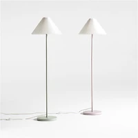 Flo Fluted Sage Green Kids Floor Lamp