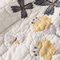 Floral Fields Organic Cotton Voile Kids Full/Queen Quilt