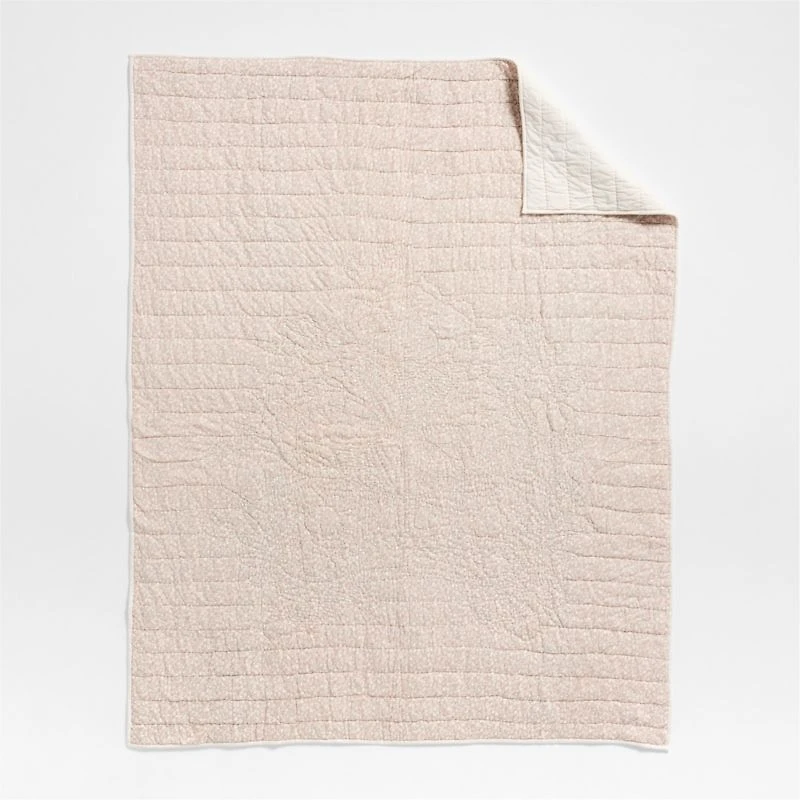Floral Fields Organic Cotton Voile Kids Full/Queen Quilt